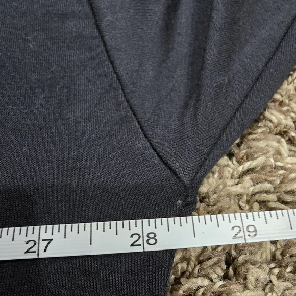 All In Motion Women's Super Soft Modal Sweatshirt Black Size 2X - Picture 4 of 8